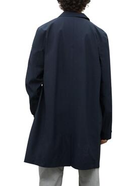 Ecoalf Trenchcoat Nimega Marine für Herren.