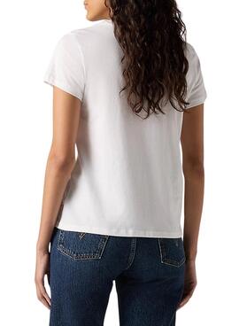 Levis Perfect T-Shirt in Weiß für Damen.