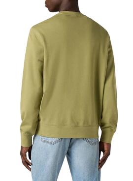 Sweatshirt Levis Original Housemark grün für Herren