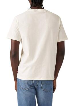 Levis Classic Graphic beige T-Shirt für Herren