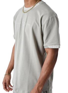 T-shirt Project X Paris Logo vorne grau für Herren.