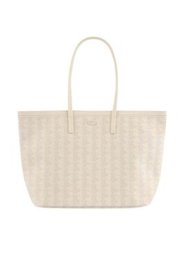 Tasche Lacoste Tote Zely mit beige Brieftasche für Damen