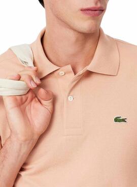 Lacoste Polo Piqué L.12.12 Koralle für Herren