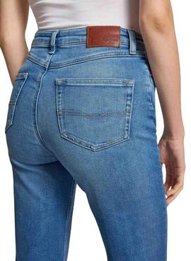 Hose Pepe Jeans Flare blau für Damen