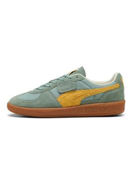 Puma Palermo grüne Turnschuhe für Herren