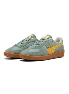 Puma Palermo grüne Turnschuhe für Herren