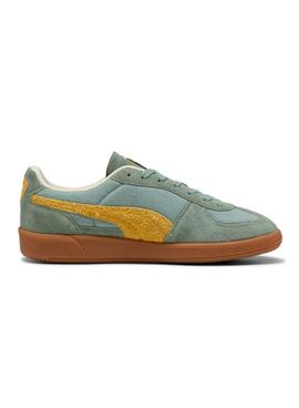 Puma Palermo grüne Turnschuhe für Herren