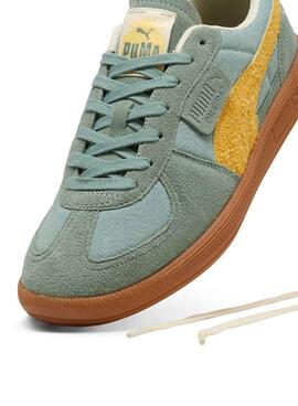 Puma Palermo grüne Turnschuhe für Herren