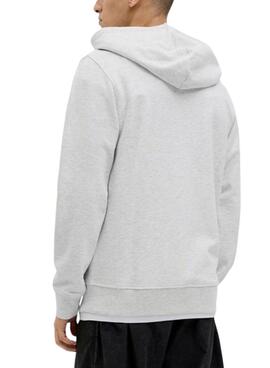 Sweatshirt Jack and Jones Simon weiß für Herren