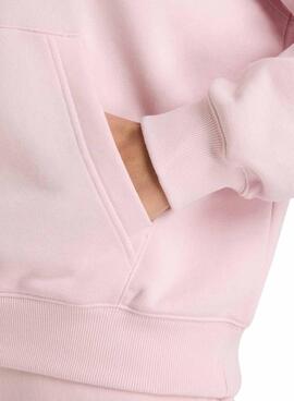 Pullover New Balance Basic rosa für Damen