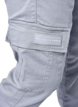 Hose Project X Paris Cargo Grau für Herren