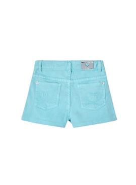 Short Mayoral Basic blau Mädchen.