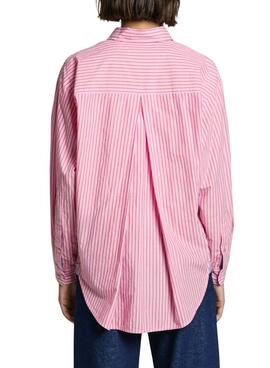 Bluse Pepe Jeans Charisma rosa für Damen