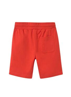 Bermuda Basis-Sportshorts in Orange für Kinder von Mayoral.