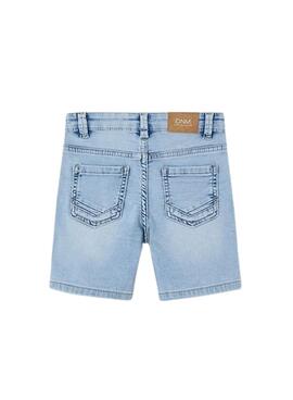 Bermuda Mayoral weicher Denim in Bleichmittel für Jungen