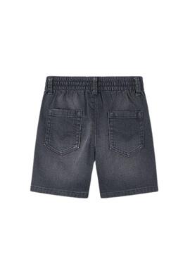 Bermuda Mayoral weicher Denim-Jogger in Grau für Jungen