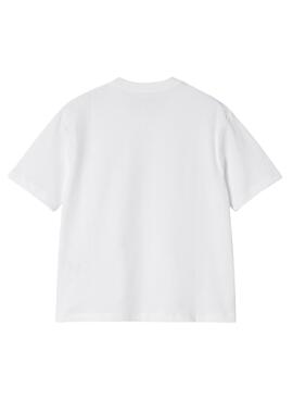 T-Shirt Carhartt Luca weiß für Damen