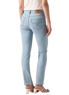 Jeans Levi's 312 Shaping Slim Fit in Blau für Damen.