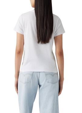 Levi's Das Perfekte Tee Serif weißes T-Shirt für Damen