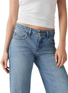 Levi's Damen Low Loose Jeans in Blau