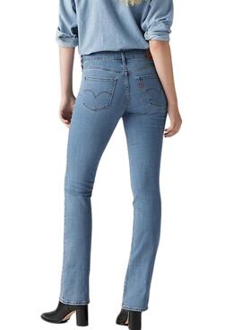 Damen Levi's 315 Shaping Bootcut Blue Jeanshose