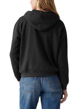 Levi's Everyday Kapuzenpullover in Schwarz für Damen