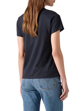 Levi's Ananda Floral T-Shirt in Schwarz für Damen