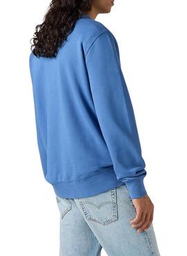 Original Levi's Sweatshirt in Blau für Herren