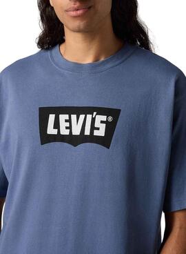 Levis Vintage T-Shirt in Blau für Herren.