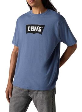 Levis Vintage T-Shirt in Blau für Herren.