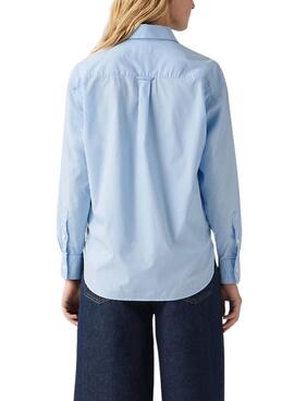 Levi's Harlie Boyfriend Bluse in Blau für Damen