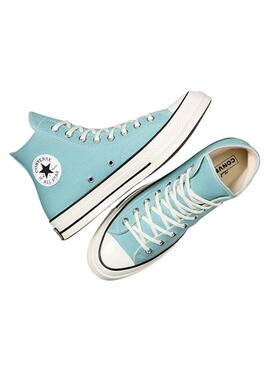 Turnschuhe Converse Chuck 70 türkis für Damen