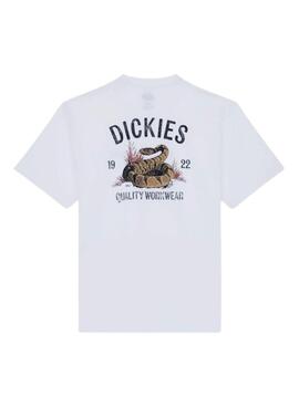 T-Shirt Dickies Snake in Weiß für Herren