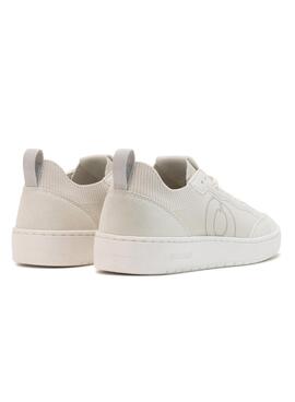 Ecoalf Deia beige Sneakers für Damen.