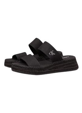 Sandalen Calvin Klein Sporty Schwarz für Damen