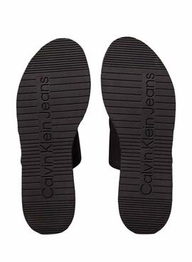 Sandalen Calvin Klein Sporty Schwarz für Damen