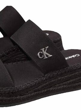 Sandalen Calvin Klein Sporty Schwarz für Damen