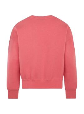 Sweatshirt Jordan Brooklyn Essential rosa für Mädchen.