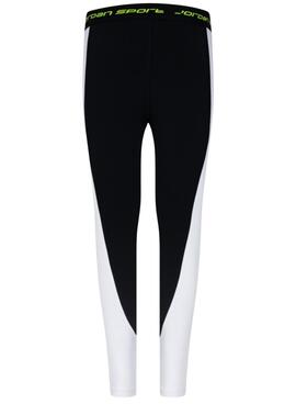 Leggings Jordan Sport Dri-Fit in Schwarz für Mädchen.