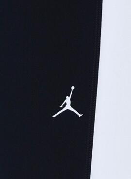 Leggings Jordan Sport Dri-Fit in Schwarz für Mädchen.