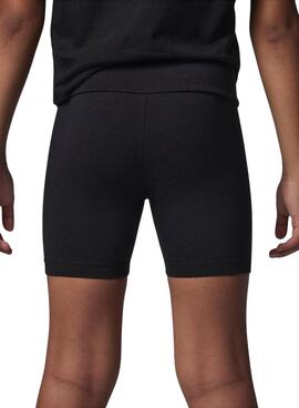 Shorts Jordan Essential Bike schwarz für Mädchen.