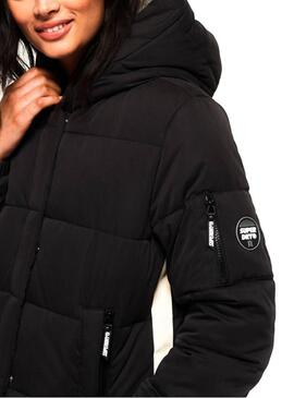 Jacke Superdry Kugel Ultimate Schwarz Damen