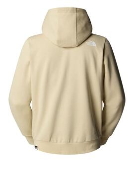 Sudadera The North Face Easy Hoodie beige für Männer