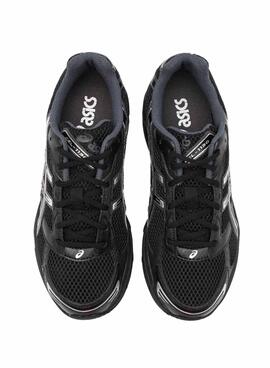 Laufschuhe  Asics GEL-1130 Herren  in Schwarz und Silber.