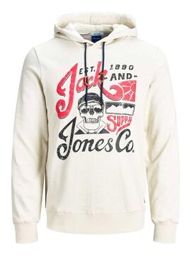 Sweatshirt Jack and Jones Jorskally Beige