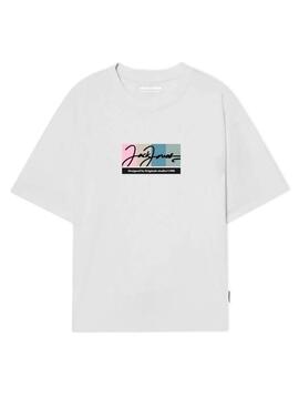 T-Shirt Jack and Jones Portland weiß für Männer