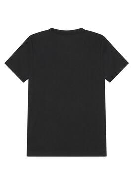 T-Shirt Jordan Jumpman Schwarz für Mädchen und Jungen.