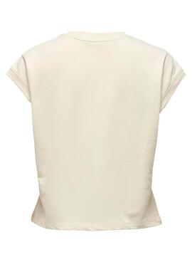 T-shirt Only Ellie weiß für Frauen