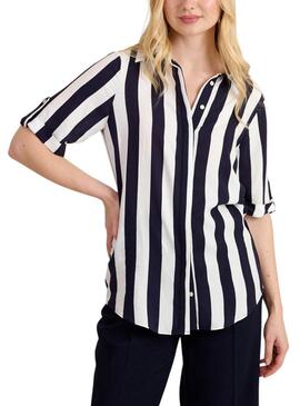 Bluse Naf Naf Popey Marine für Frauen