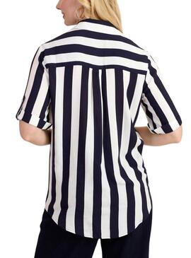 Bluse Naf Naf Popey Marine für Frauen